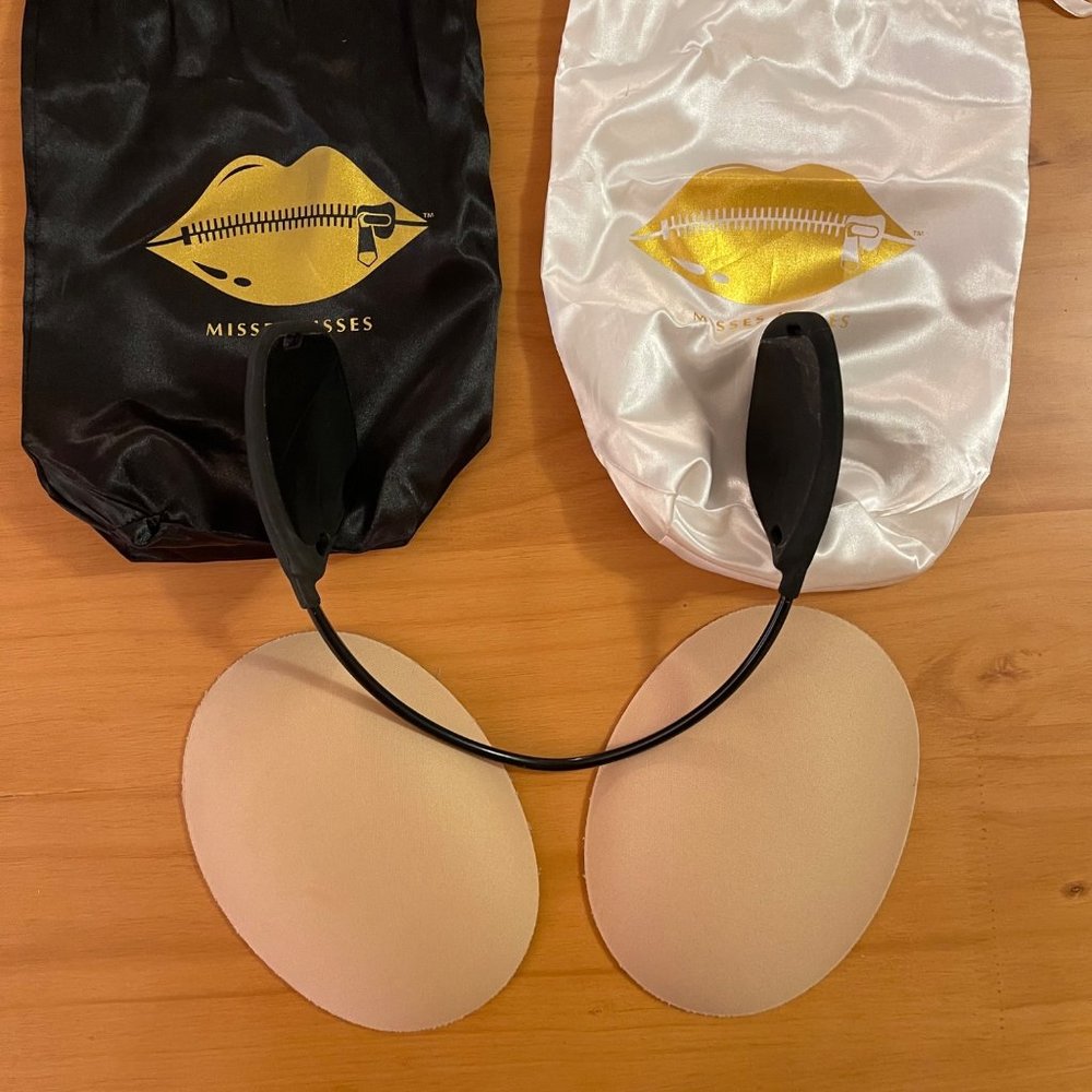 Miss Bess Adhesive Backless Strapless Bra Pads in Beige
